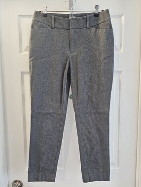 A New Day Size 4 Heather Gray High-Rise Skinny Dress Pant